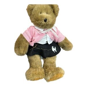 Build a Bear 50’s Poodle skirted outfit teddy bear